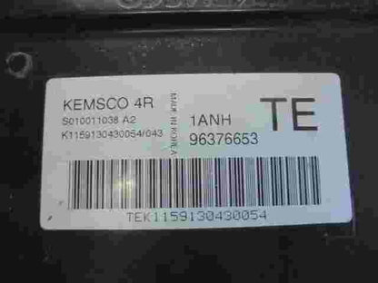 Centralita Chevrolet Daewoo 96376653 S010011038 A2 S010011038A2 KEMSCO 4R 1ANH