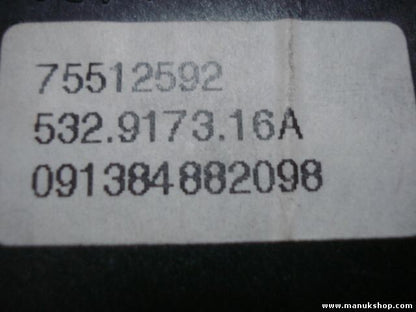 Control de la calefacción Opel 75512592 532917316A 532.9173.16A 091384882098