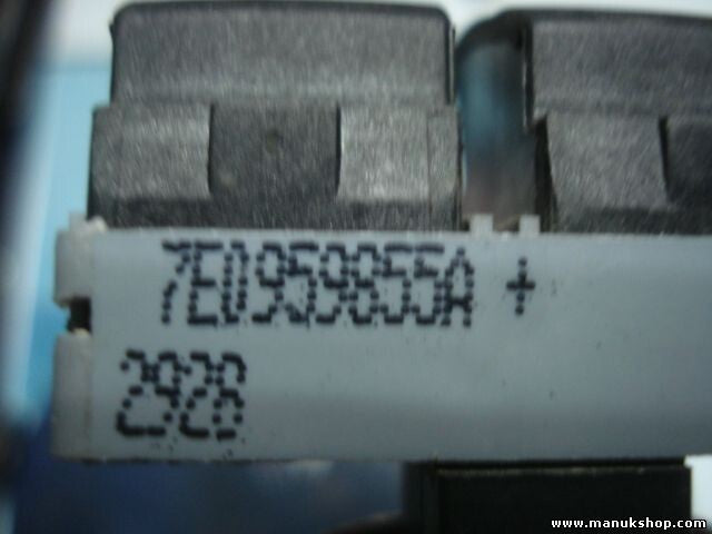 mando botonera elevalunas VW Transporter T5 7E0959855A