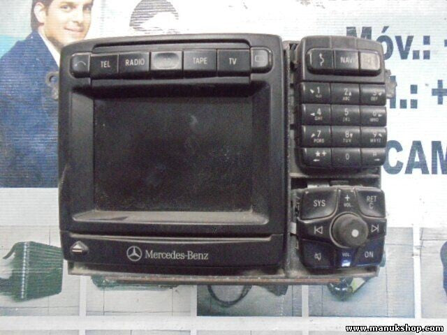 Navegación de la pantalla Mercedes-Benz A2208204989 8638203709 8618842774