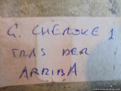 Bisagra de la puerta trasera derecha arriba Jeep Grand Cherokee 85 KW, 115 PS