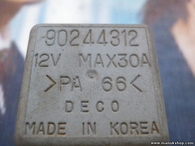 Relé Daewoo Nexia/ 90244312 90 244 312 12V MAX30A BCM 30a