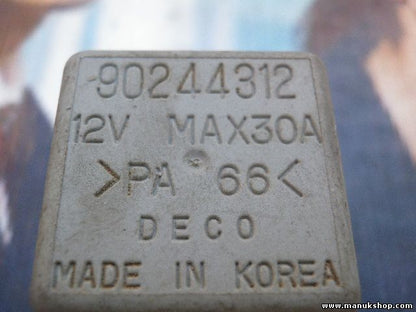 Relé Daewoo Nexia/ 90244312 90 244 312 12V MAX30A BCM 30a