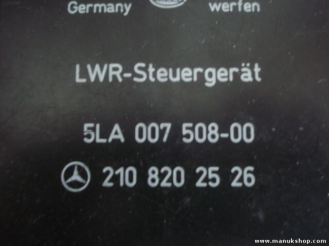 LWR controlador Mercedes-Benz W210 210 820 25 26 2108202526 5LA 007 508-00
