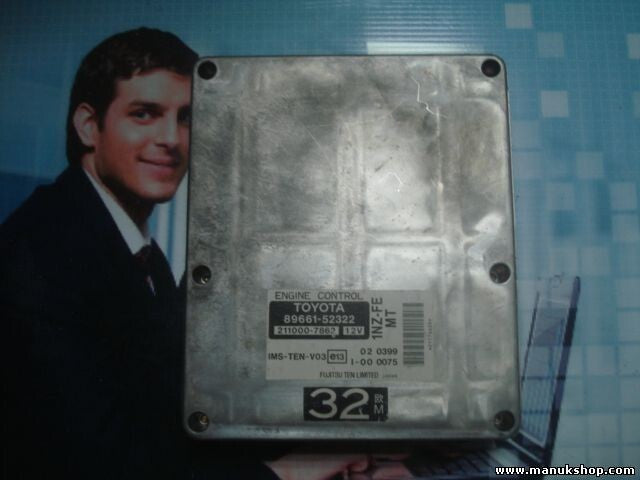 Centralita del motor Toyota Yaris Verso 8966152322 89661-52322 2110007862