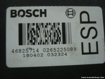 Unidad hidráulica del ABS Fiat Stilo 46825714 0046825714 0265950037 0265225089