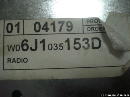 Radio CD WMA MP3  Seat Iibiza 6J1035153D SEAZAZ1K0154475 ULSECD