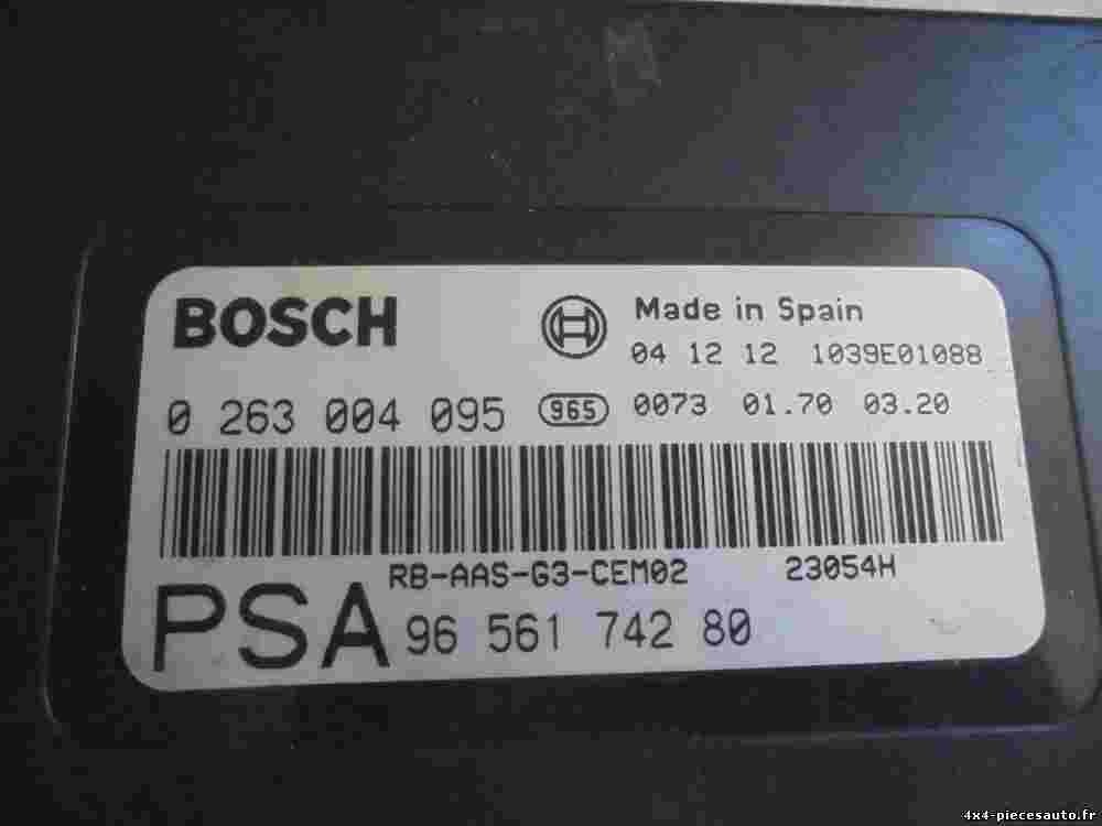 Unidad de control de la ayuda estacionamiento Peugeot 407 9656174280 0263004095