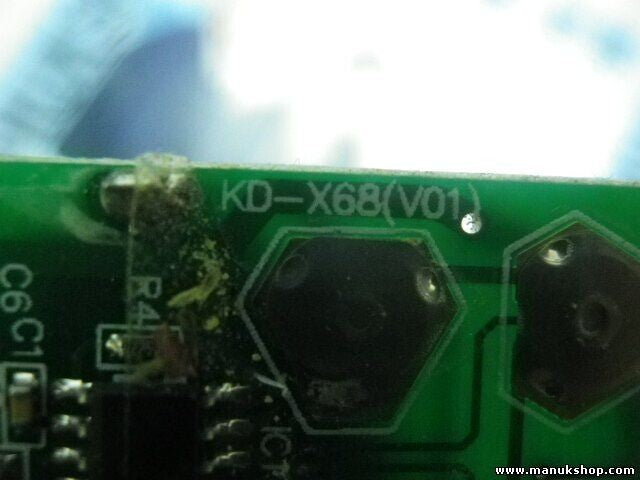 mando control remoto Toyota Yaris KDX68V01 KD-X68 V01 KD X68 V01 KDX68 C6C1