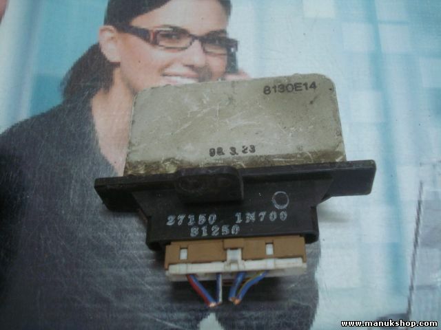 Resistencia calefaccion Nissan Almera N15 271501N700 27150 1N700 81250 8130E14