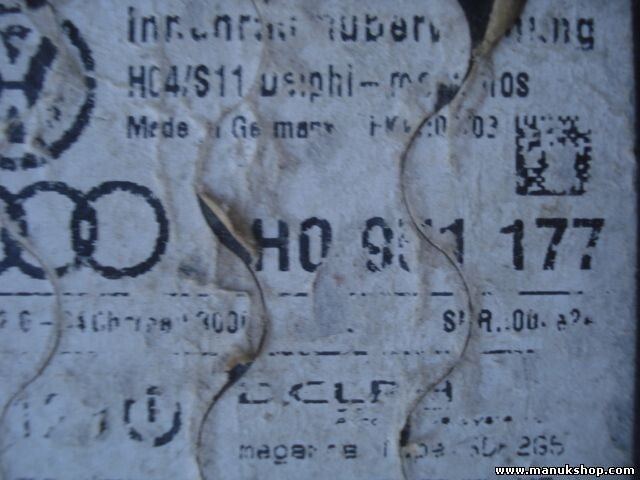 Movimiento sistema de alarma Audi A4 8H0951177 8H0 951 177 8HO951177 DELPHI