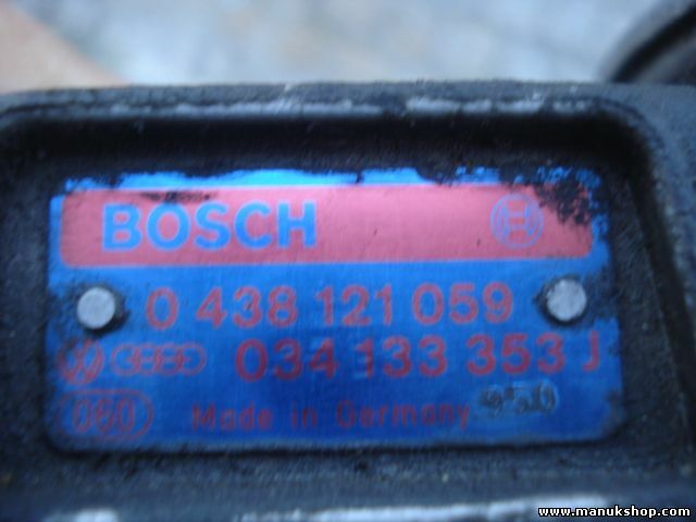 Caudalímetro Audi 80/90 Passat VW 034133353J 034 133 353 J BOSCH 0438121059