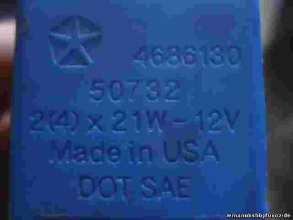 Relé de intermitencia Chrysler Voyager Jeep 4686130 50732 2(4)x21W-12V DOT SAE
