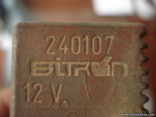 Relé de la bomba de combustible Citroen Peugeot 206 207 Bj.07-10 240107 240 107