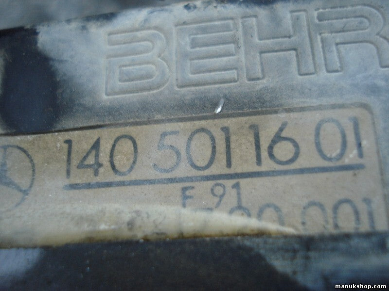 Enfriador de aceite Mercedes-Benz W140 600 SE SEL 1405011601 140 501 16 01