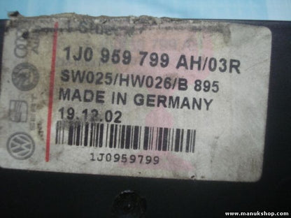 Controlador Confort Seat VW 1J0959799AH/03R 1J0959799AH03R SW025/HW026/B 895