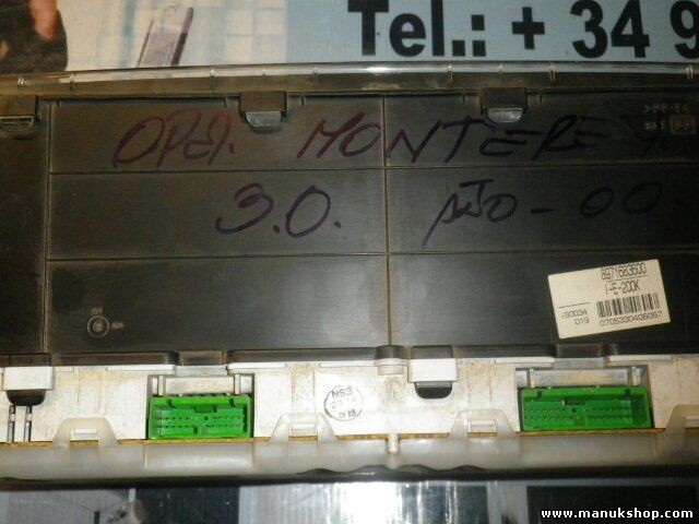 Cuadro de instrumentos Opel Monterey-99 8971683600 1S0034