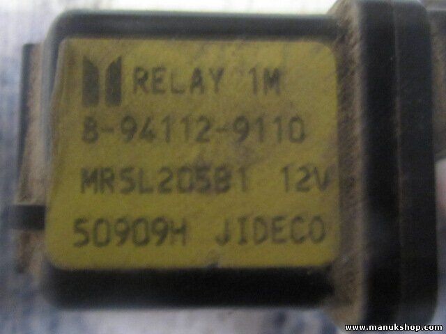 Relè finestrino posteriore Opel Frontera 8941129110 MR5L20581 50909H