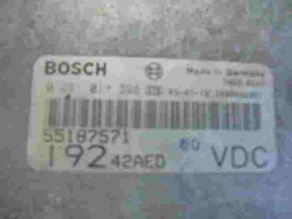 Centralita del motor Fiat Stilo 1.9JTD VDC 55187571 BOSCH 0281011398 19242AED