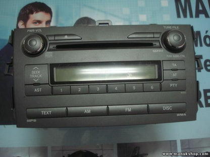 Radio CD WMA MP3 / TOYOTA COROLLA TUNE-FILE 86120-02690 CQ-JS7770G 8612002690