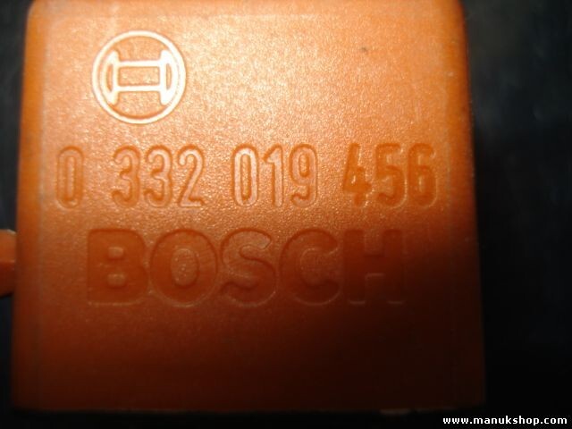 Relé  BMW E24 E28 E30 E34 E36 1378238 BOSCH 0332019456 0 332 019 456