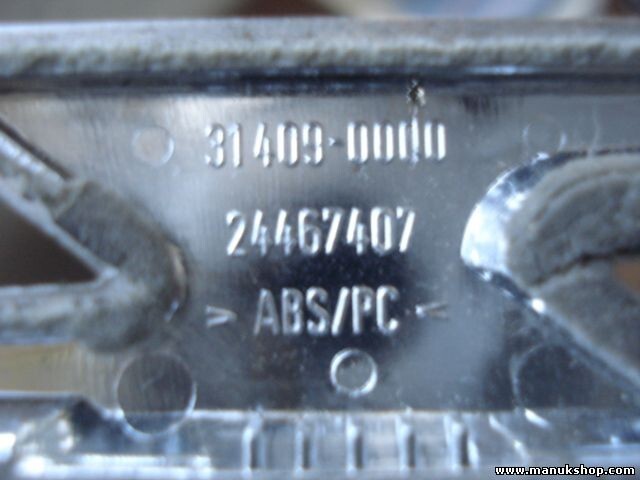 Emblema trasero Opel Meriva A Signum Vectra C 24467407 31409-0000 314090000