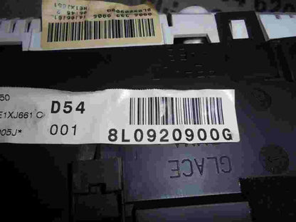 Cuadro de instrumentos  Audi A3 Automatic 8L0920900G 8LO920900G