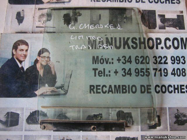 Vetro porta posteriore destro Jeep Grand Cherokee I 43R002124 DOT21CCM61T