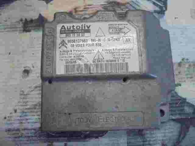 Sensor de impacto de airbag Citroen C4 (AK) 9658137980 603725800