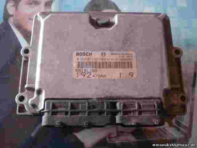 Centralita del motor Fiat 55191209 0055191209 19247DAA  1039S03867 0281011553