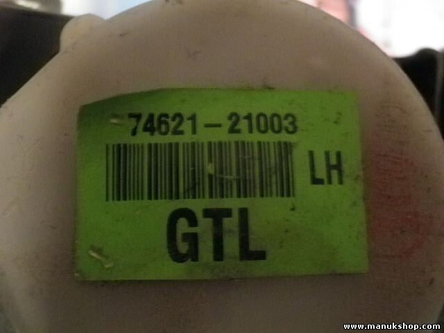 Cinturón de seguridad delantero izquierdo SsangYong Rodius 7462121003