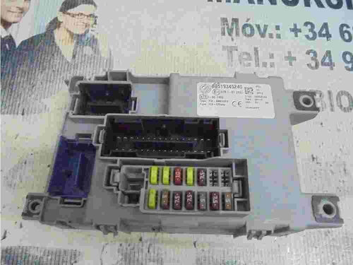 Caja de fusibles de relé  Fiat 00519345240 519345240 ind.01 28354343 FI-AM433RX