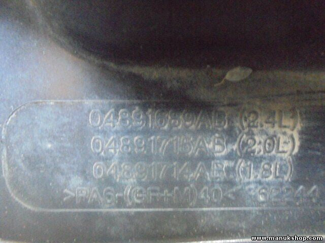 Cubierta del motor Jeep Patriot MK74 2.4 4WD 04891689AB 2.4L 04891715AB 2.0L