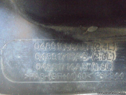 Cubierta del motor Jeep Patriot MK74 2.4 4WD 04891689AB 2.4L 04891715AB 2.0L