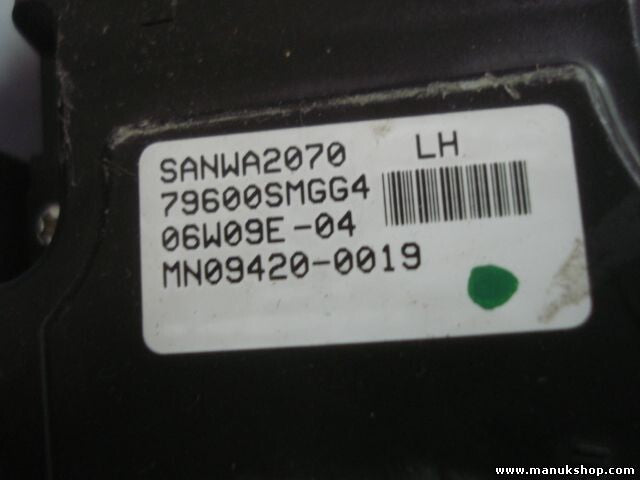 Climatizador Calefacción Honda Civic R (2007–2010) 79600SMGG4 SANWA2070