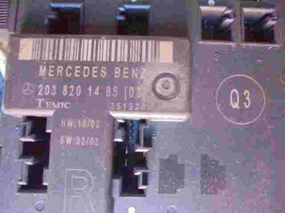 Módulo de control de la carrocería Mercedes W203   2038201485 Q3 TEMIC 351324