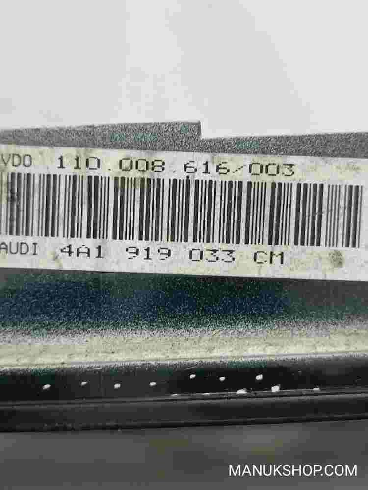 Velocímetro Audi 100 C4 4A1919033CM 4A1 919 033 CM VDO 110008616003 933845003018