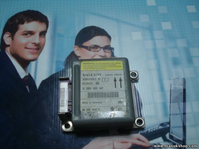 Sensor de impacto de airbag Volvo  30855882B BOSCH 0 285 001 147 963200931F