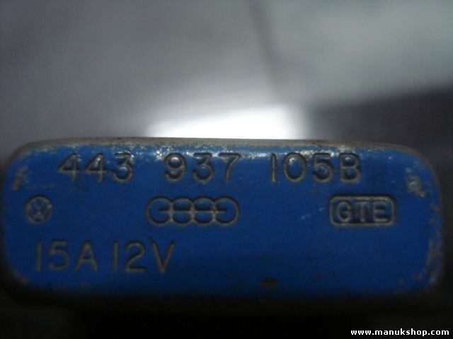 Relé de protección térmica VW Volkswagen Audi 443937105B 443 937 105 B