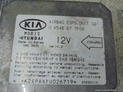 Airbag Centralita Hyundai Kia 0K54B677F0A 0 K54B 67 7F0A VER.4.2