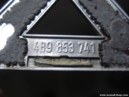 Emblema trasero Audi A 6 cm 4B9853741 4B9 853 741