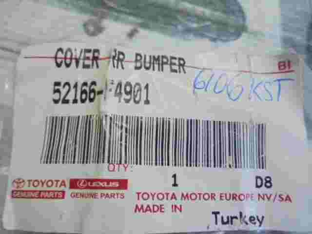 Cover paraurti posteriore / Toyota C-HR 52166F4901 52166-F4901