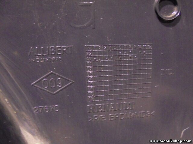 Parachoques Renault Scenic 1.9 dCi 75kw 7700435875 7700437703 27668 27670