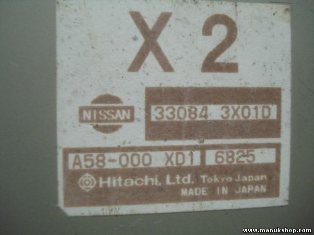 Controller di trasmissione Nissan Pathfinder R51 X2 330843X01D A58000XD16825