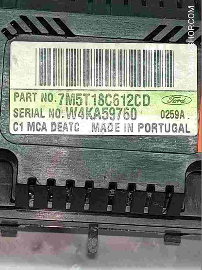 Climatizador Calefacción Ford Focus 7M5T18C612CD 7M5T-18C612-CD W4KA59760 0259A