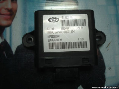 Control de la unidad de alarma inmovilizador módulo Peugeot 307 407 9647428280