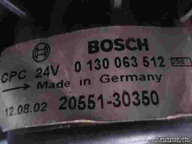 Ventilatore di riscaldamento Mitsubishi Canter 0130063512 2055230350 2055130350