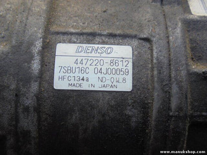 Compresor aire acondicionado Opel Zafira 2.2 DTi 16V 4472208612 7SBU16C HFC134a