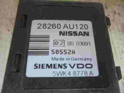 Controllo Parcheggio Nissan Qashqai Primera P12 Almera 28260AU120 5WK48778A