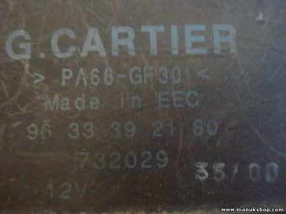 Caja precalentamiento Peugeot 9633392180 96 33 39 21 80 EEC G.CARTIER PA66-GF30